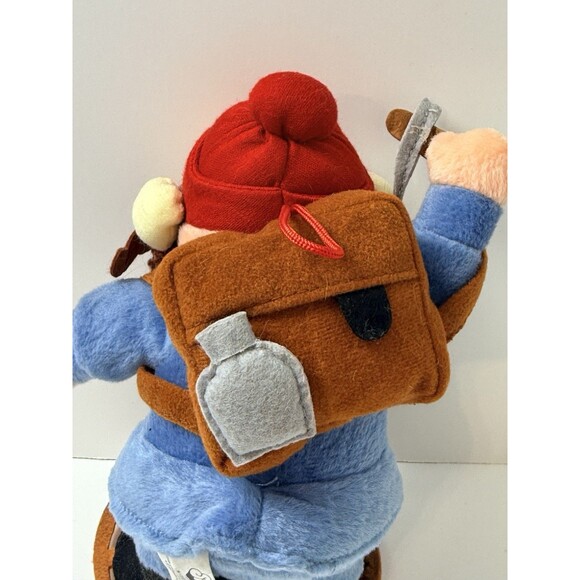 1999 CVS STUFFINS Rudolphs Island Of Misfit Toys YUKON CORNELIUS 7” Doll Plush - Picture 5 of 11